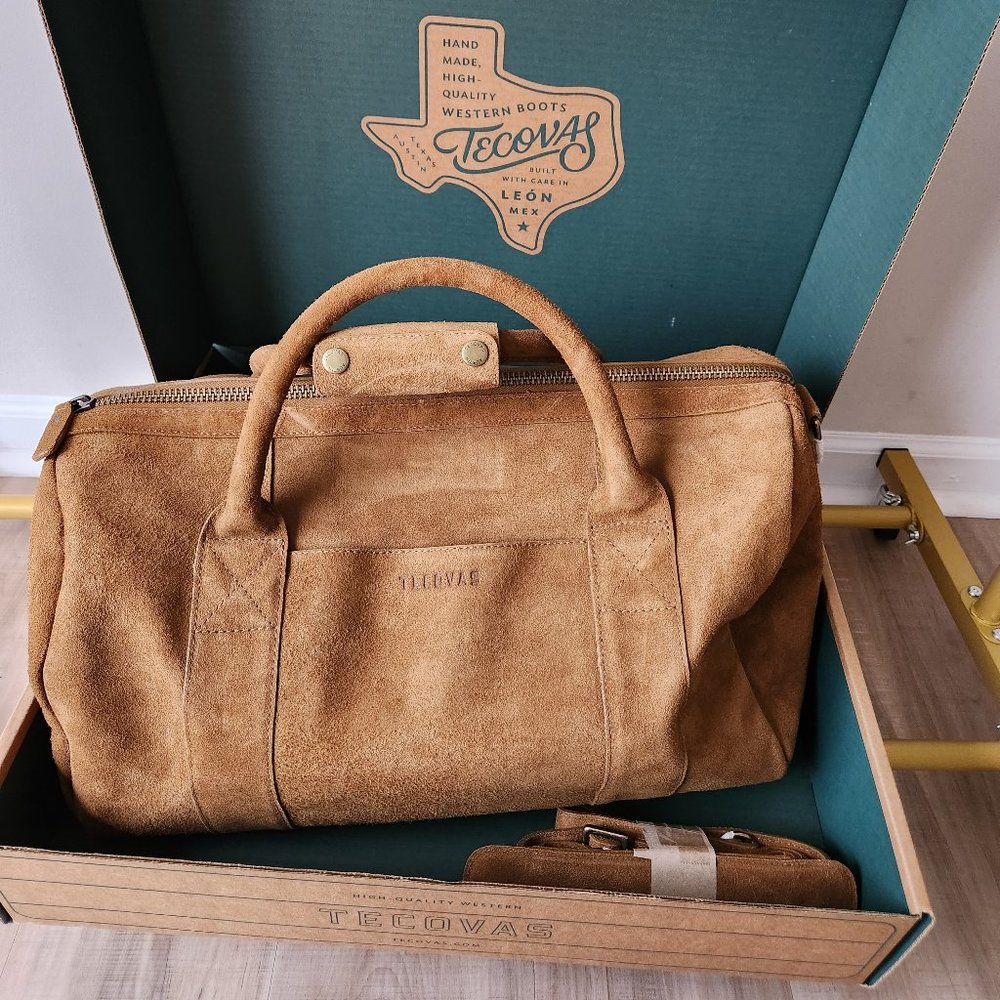 Medium Suede Duffle